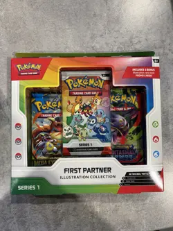 Pokemon TCG First Partner Illustration Collection Series 1 New Sealed - Image 1
