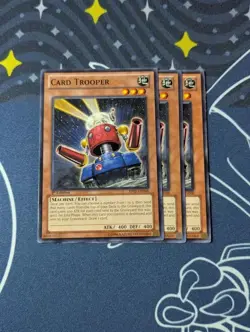3x Card Trooper - Common (NM) - Yugioh Playset - Image 1