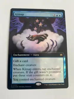 MTG Kitnap #0357 Foil Extended Art Rare Bloomburrow (BLB) - Image 1