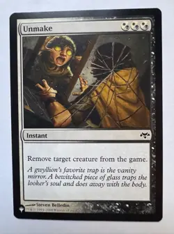 Unmake #96 | Near Mint | The List PLST | Magic MTG - Image 1