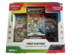 Pokemon First Partner Illustration Collection Series 1 Sealed Box - Image 1