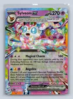 SYLVEON EX - 041/131 041/131 HOLO SV: PRISMATIC EVOLUTIONS POKEMON NM - Image 1