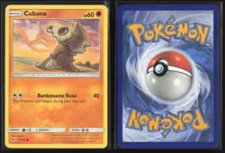 Cubone 57/131 Common Forbidden Light Pokemon Near Mint - Image 3