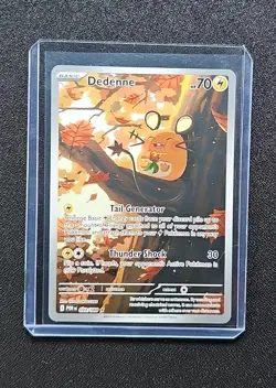 Pokemon TCG Mega Evolutions Perfect Order Dedenne FULL ART - Image 1