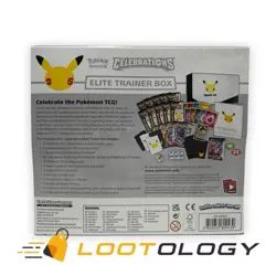 Pokemon Celebrations ETB Elite Trainer Box 25th Anniversary * WATER DAMAGE * 820650809439 - Image 2