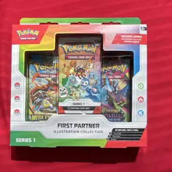 Pokemon First Partner Illustration Collection Series 1 Promo Booster Box English - Image 1
