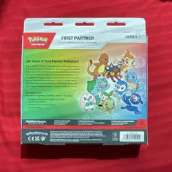 Pokemon First Partner Illustration Collection Series 1 Promo Booster Box English - Image 2