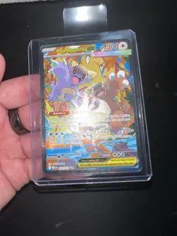 Pokemon Mega Kangaskhan ex MEGA EVOLUTION 182/132 Special Illustration SIR NM - Image 1