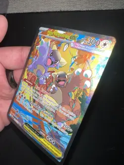 Pokemon Mega Kangaskhan ex MEGA EVOLUTION 182/132 Special Illustration SIR NM - Image 5