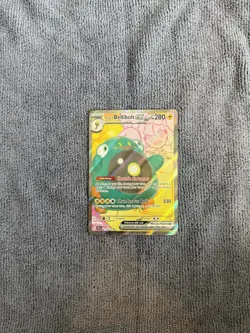 Pokemon TCG Iono’s Bellibolt ex 172/159 Full Art Holo Ultra Rare EX 280 HP - Image 1