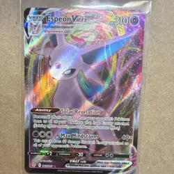Pokemon TCG Evolving Skies Espeon VMAX 065/203 Ultra Rare Holo Vmax 310 HP - Image 1
