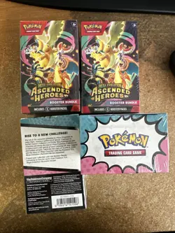 Pokemon TCG Ascended Heroes Booster Bundles X4 4X Lot 4 Factory Sealed In Hand - Image 2