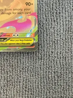 Pokemon TCG Mega Charizard X EX 013/094 Phantasmal Flames Full Art Holo - Image 3