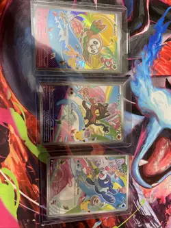 First Partner Illustration Collection Series 1 Gen 7 Alola Starters Pokemon TCG - Image 1