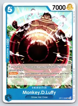 One Piece - OP11-058 - Monkey.D.Luffy (058) - UC - US Seller - Image 1