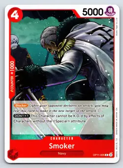One Piece - OP11-005 - Smoker - C - US Seller - Image 1