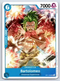 One Piece - OP11-055 - Bartolomeo - UC - US Seller - Image 1