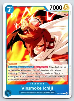 One Piece - OP11-043 - Vinsmoke Ichiji - C - US Seller - Image 1