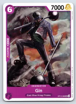 One Piece - OP12-068 - Gin - UC - US Seller - Image 1