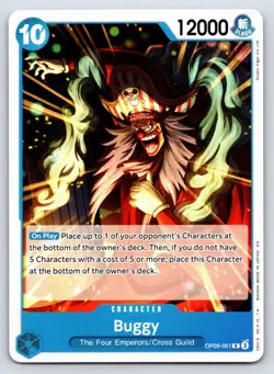 One Piece - OP09-051 - Buggy - R - US Seller - Image 1