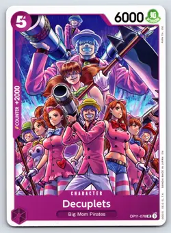 One Piece - OP11-078 - Decuplets - UC - US Seller - Image 1