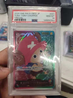 GOLD Tony Tony Chopper One Piece EB02 Anime 25th Special Japanese #001 - Image 1