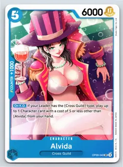 One Piece - OP09-043 - Alvida - UC - US Seller - Image 1