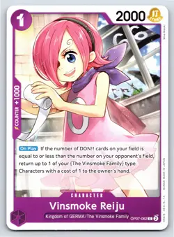 One Piece - OP07-062 - Vinsmoke Reiju - C - US Seller - Image 1