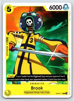 One Piece - OP09-111 - Brook (111) - C - US Seller - Image 1