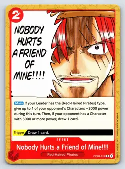 One Piece - OP09-019 - Nobody Hurts a Friend of Mine!!!! - C - US Seller - Image 1