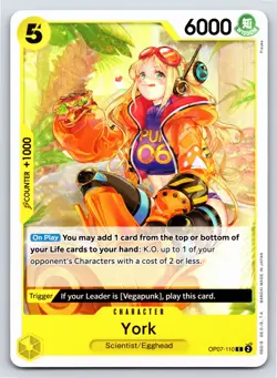 One Piece - OP07-110 - York - C - US Seller - Image 1
