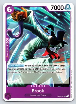One Piece - OP09-073 - Brook (073) - C - US Seller - Image 1