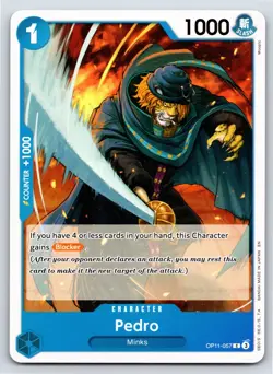 One Piece - OP11-057 - Pedro - C - US Seller - Image 1