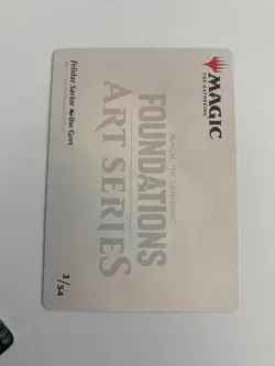 Felidar Savior - Art Series (3/54) - Foundations - Magic the Gathering (MTG) - Image 2