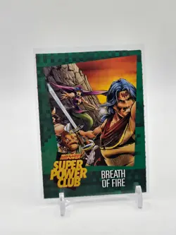 Breath of Fire POWER CARD Nintendo Super Power Club Magazine #153 PROMO (SP) - Image 1