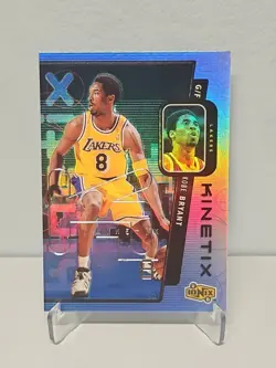 1998-99 Upper Deck Ionix - Kinetix #K13 Kobe Bryant Holofoil SP Lakers - Image 1