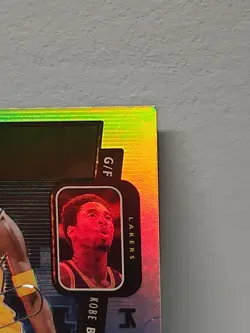 1998-99 Upper Deck Ionix - Kinetix #K13 Kobe Bryant Holofoil SP Lakers - Image 4