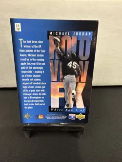 1994 Upper Deck SP Baseball MLB - Michael Jordan Hologram HOLO VIEW FX #16 - Image 2