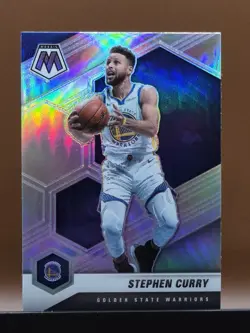 2020-21 Panini Mosaic #175 Stephen Curry Silver Prizm SP! Warriors 🐐 - Image 2