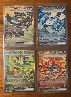 Pokemon Ogerpon ex Tera Holo Card Lot - Cornerstone, Wellspring, Teal, Hearthfl… - Image 1