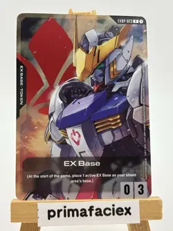 Gundam Card - Barbatos EX Base - EXBP-023 P - Image 1