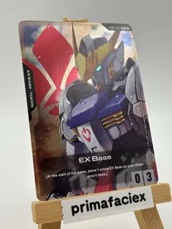 Gundam Card - Barbatos EX Base - EXBP-023 P - Image 2