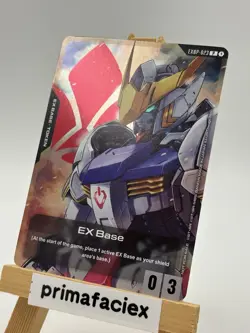 Gundam Card - Barbatos EX Base - EXBP-023 P - Image 3