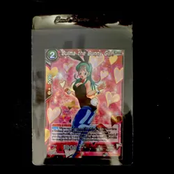 Bandai Dragon Ball Super Card Game Bulma the Bunny Girl BT10-011 Foil Promo - Image 1