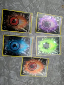 Pokemon Cards Energy Emerald Holo Rares - Image 1