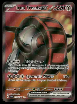 Pokemon Cards Iron Treads ex 233/198 Scarlet & Violet Ultra Rare NM - Image 1