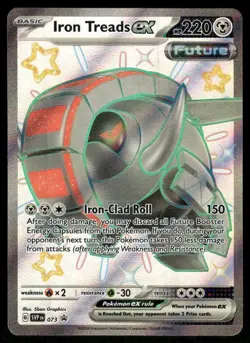 Pokemon Cards Iron Treads ex 073 Scarlet & Violet Promo Holo Promo NM *3 - Image 1