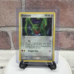 Rayquaza Pokemon Card Rare Holo 3/17 TCG Pop Series - Image 1