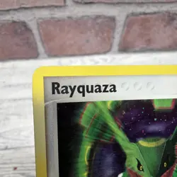 Rayquaza Pokemon Card Rare Holo 3/17 TCG Pop Series - Image 3