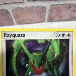 Rayquaza Pokemon Card Rare Holo 3/17 TCG Pop Series - Image 4